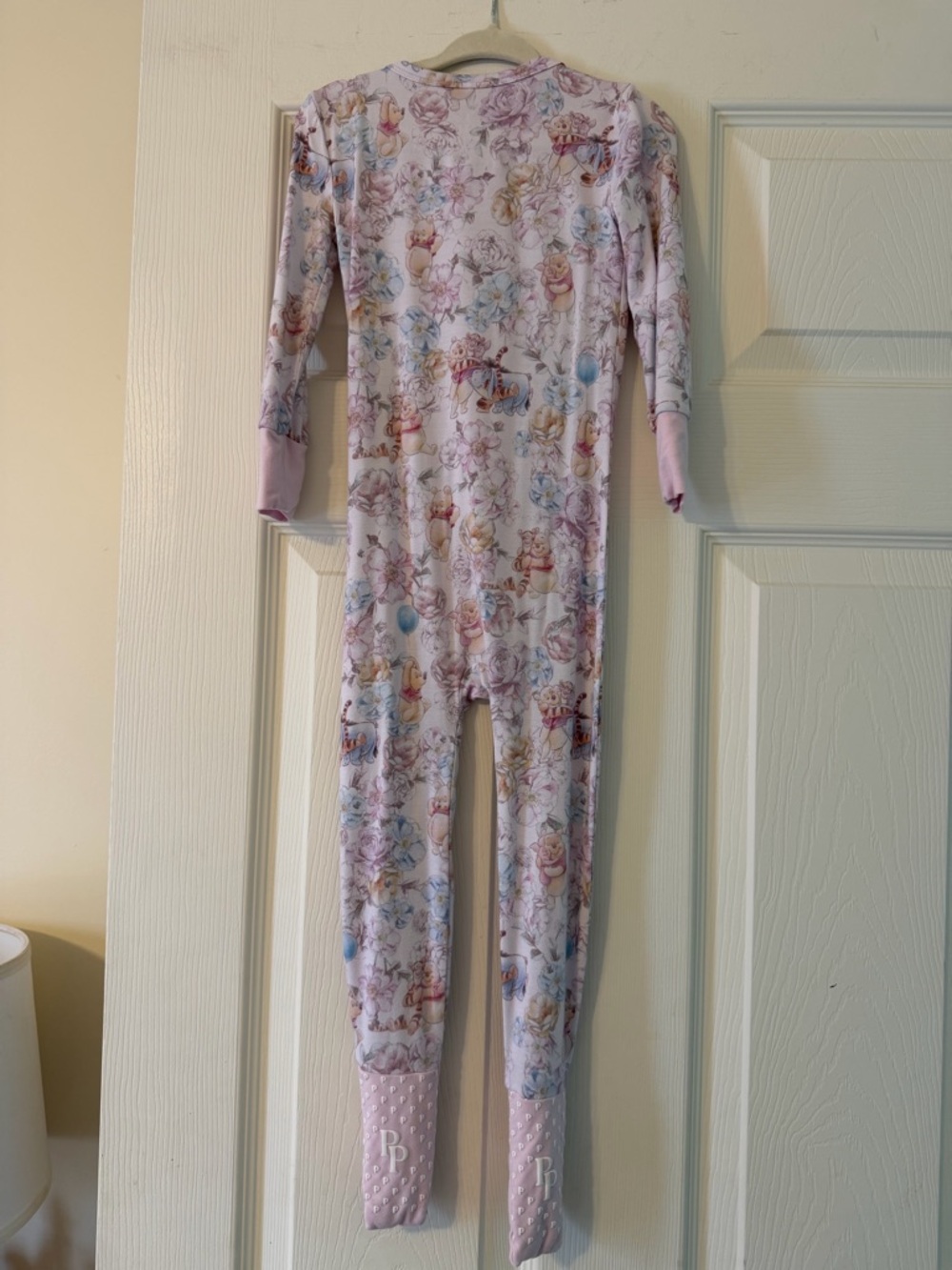 Posh Peanut Pink Winnie the Pooh Floral convertible one piece - Picture 9 of 17